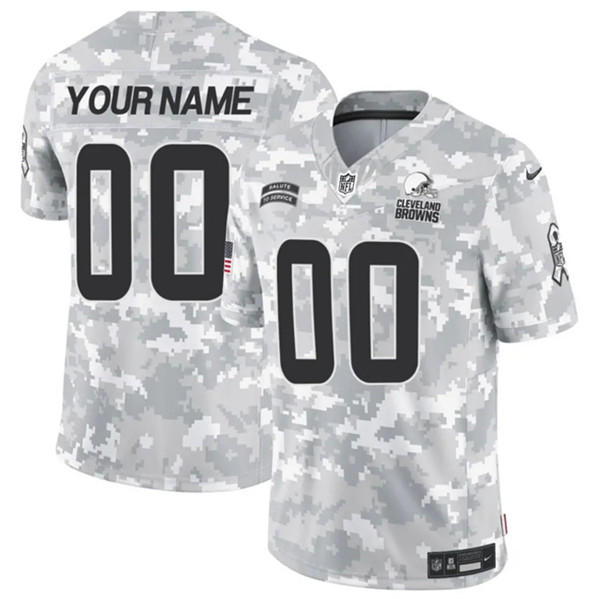 Custom Cleveland Browns Vapor F.U.S.E. Limited Jersey